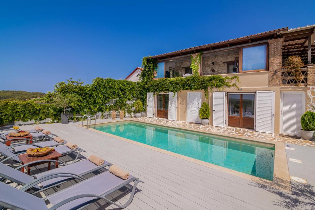 Villa Tramonto With Private Heated Pool, By Zantewize Volimes Exterior photo